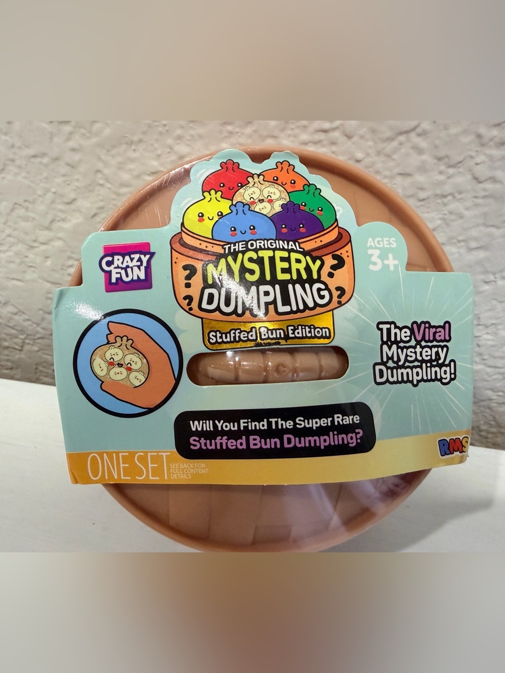 Authentic RMD The Original Mystery Dumpling Stuffed Bun Edition - new and sealed